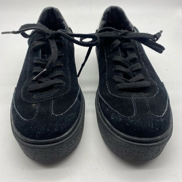 Zara Split Suede Lace-Up Sneakers - Picture 3 of 6